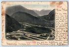 Hong Kong China Japan Norway Postal History Zigzagvei Roldal Norge Postcard