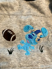 Blue s Clues Vintage Boys Embroidered Outfit Size 12 Months Football Long-sleeve