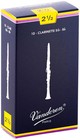 Vandoren Traditional Bb Clarinet Reeds Strength 2 5 Box Of 10