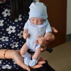 Reborn Baby Dolls Lifelike Newborn Girl Doll Full Body Soft Vinyl Silicone Baby