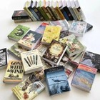 1000pcs Dollhouse Miniature Books 1 12 Scale All Different Library Accessories