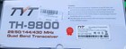 Tyt Th-9800 Plus 50w Quad Band Transceiver Mobile Radio Car Fm Transceiver