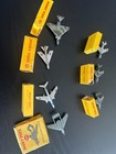 Dinky Toys Military Aircraft Lot With Original Boxes