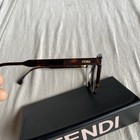  Fendi Fe 50031i 052 Havana-gold Round Authentic Eyeglasses Frame 51-19