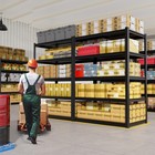 71  Heavy Duty Garage Shelving 5 Tier Metal Storage Shelves Adjustable 