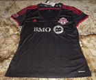 Adidas Mls Toronto Fc Dark Grey Red S s Third Soccer Jersey New Womens Sz M