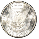 1884-cc Morgan Dollar  Frosty Bu Uncirculated  Flashy Piece From Original Roll