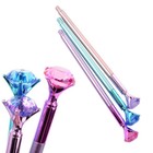 Diamond Head Crystal Ball Pen Concert Pen Ballpoint Pen Writing Stationery Gift