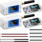 2 Sets Heltec Esp32 Lora V3 Oled Board Sx1262 915mhz Antenna case For Meshtastic