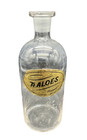 Vintage Pharmacy Tincture Aoles Glass Apothecary Bottle Rx