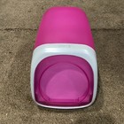 Hipce Y2k Cd   Dvd Storage Box One Touch Sliding Door Holds 60 Cds Pink