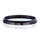 Rise uk  52mm-50mm 52-50 Mm 52 To 50 Step Down Ring Filter Adapter Black