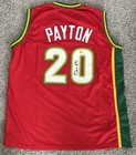 Gary Payton Seattle Sonics Supersonics Nba Signed Jersey Jsa Coa