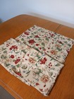 Longaberger New In Bag 4 Placemats 4 Napkins Heirloom Floral 