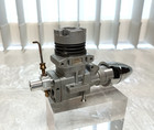 Hgk  21 Vintage Engine With Chrome Spinner For Control Line Speed