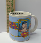 Vintage Dc Comics Superman Ceramic Coffee Mug My    man Of Steel    1987 Enesco