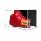 Acrylic Wall Mount Horizontal Boxing Glove Display Case Uv Protecting Full Size