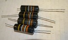 4 - Vintage Sprague Bumble Bee Capacitor Pulls  039 Mfd  400vdc   5 Sets Avail 