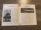 Vintage Marine Memorial Ceremony Arlington Virginia Program Brochure