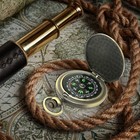 Compass Pocket Brass Watch Style Military Army Outdoor Camping Hiking Tool