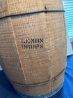 Vintage Rustic Vintage Primitive Nail Keg Barrel Farm Decor Lg Size 18 in Tall