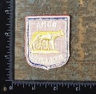 Vintage Roma Coat Of Arms Crest Rome Italy Travel Souvenir Sew-on Patch 1960   s