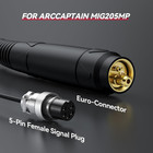 Arccaptain Spool Gun 5-pin For Aluminum Welding 150a Mig205mp Mig205pro Mig205dp
