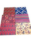 Vintage Christmas Wrapping Paper Sheets Flat Fold 40 Pieces Nos 90s Assorted