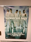 Backstreet Boys Millennium 1999 Jive Records Double Sided Perforated Posters