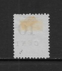 Suriname Scott 34 Mng Fine - 1898 10c On 25c Grnsh Blue Issue - King William Iii