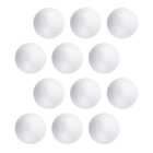12pcs Foam Balls Kids Diy Foams Balls Christmas Decorations Party Supply