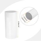 Pvc Rigid Round Pipe 152mm Id 160mm Od 35cm 14  White High Impact