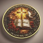 Christian  250th Anniversary Usa  Engraved 1776-2026 Commemorative Coin Medal