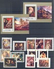 France   Area --paintings Rubens Lot -23 Stamps   6 Blocks-    Mnh Vf 