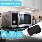 3pcs Microwave Oven Door Switch Replacement Parts 2x Normally Open   1x Normally