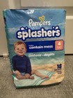 New Pampers Splashers Swim Diapers Size 4   20   33 Lbs   18 Pack   Never Used