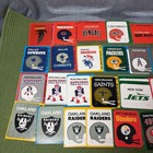 Vintage -late 70   s Fleer Nfl Logo Stickers - Lot  33 Cards  A Few Duplicates 