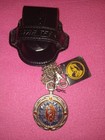 Lot Of 4 Star Trek Franklin Mint Pocket Watches Chains   Cases Federation Nice