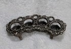 Celeste Metal Lipstick Holder Ornate Hollywood Regency Vanity No Flaws Vntg 60s