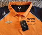 Brand New Mclaren Indycar Team Racing Castore Team Issued Polo Shirt Mens Xl Nwt