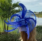 Kentucky Derby Hat Church Tea Party Hat With Wide Brim