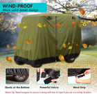 Golf Cart 4 Passenger Heavy Duty Storage Cover For Club Car Yamaha L Ezgo