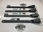 Kawasaki Krx 1000 Flip Up Seat Kit W  Quick Pin Removal  for 12mm Bolt Heads 