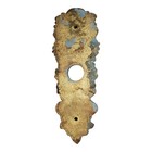 Antique C  1900 Corbin Rococo Style Bronze Entry Doorbell Plate 5 25 