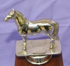 1959 Brandywine Jr  Horse Show  english Pleasure Horse Trophy   Patterned Veneer