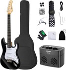 Full Size Electric Guitar Kit With Amp And Accessories For Beginners