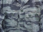Vietnam Tiger Stripe Camo Shirt Tadpole Sparse Us-s Original