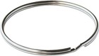 Split Keyring 100-pc Nickel Plated 1  Key Rings Tempered Steel Lucky Line 76402