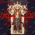 Love And Deepspace Sylus Metal Badge Magnetic Refrigerator Sticker Anime Cosplay
