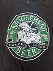 Vintage Moosehead Beer Canadian Lager Shirt Single Stitch Large